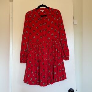 Red Floral Lucky Brand Dress